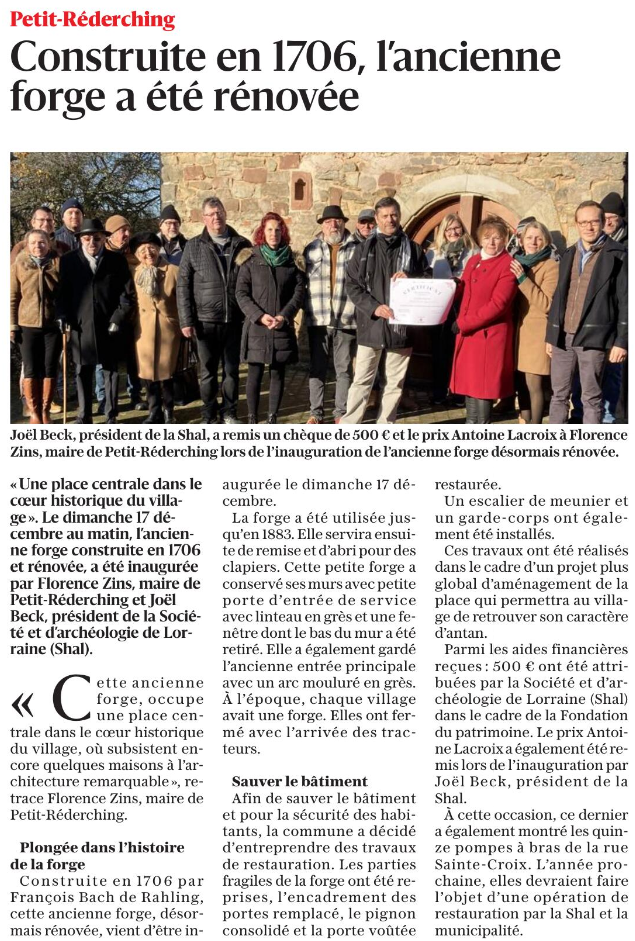 Républicain lorrain du 29 décembre 2023